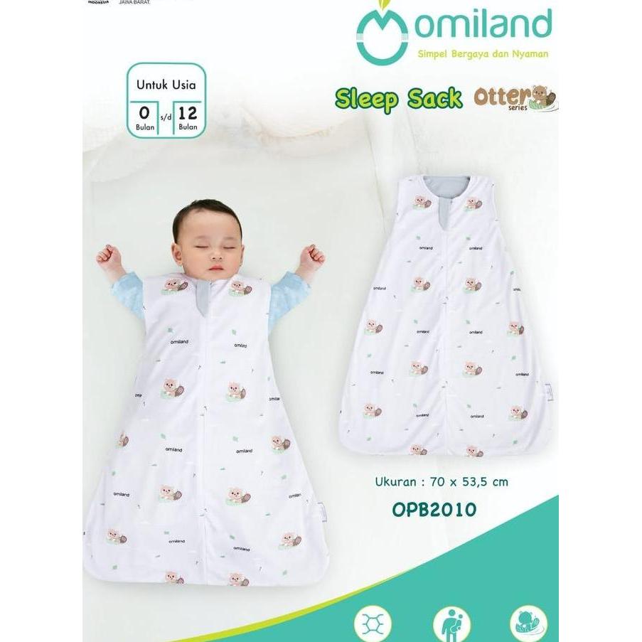 TERLARIS OMILAND SLEEP SACK FOX // OTTER SERIES | KANTONG TIDUR BAYI