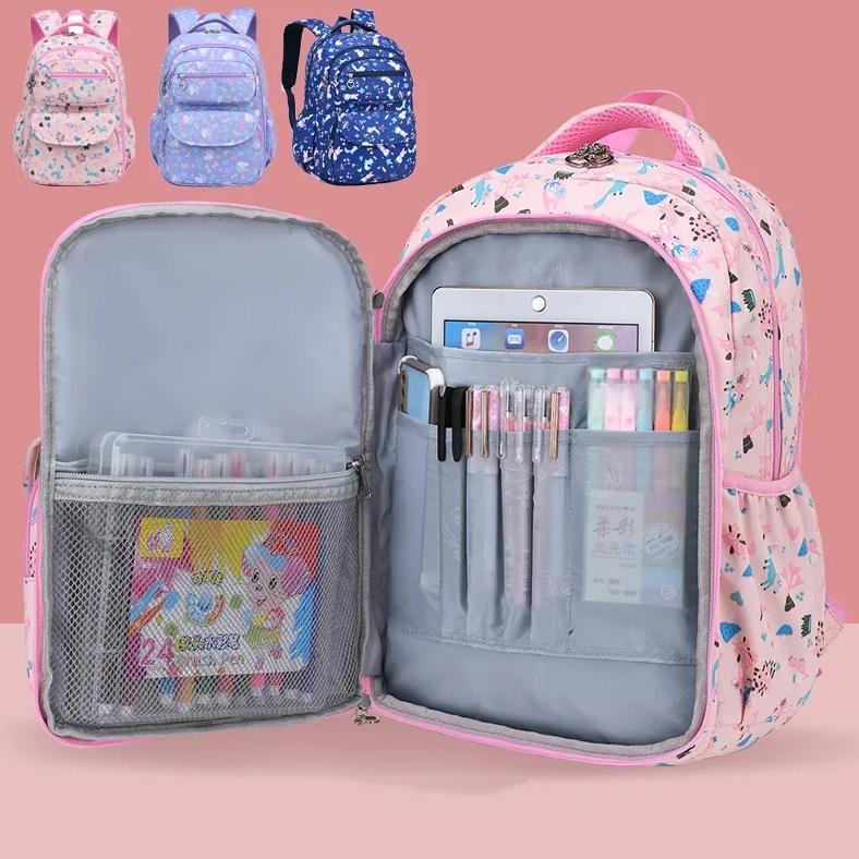 Berkualitas Tas Ransel Sekolah Anak Perempuan Sd Smp Sma  Motif Unicorn Rabbit / Tas Ransel Sekolah 