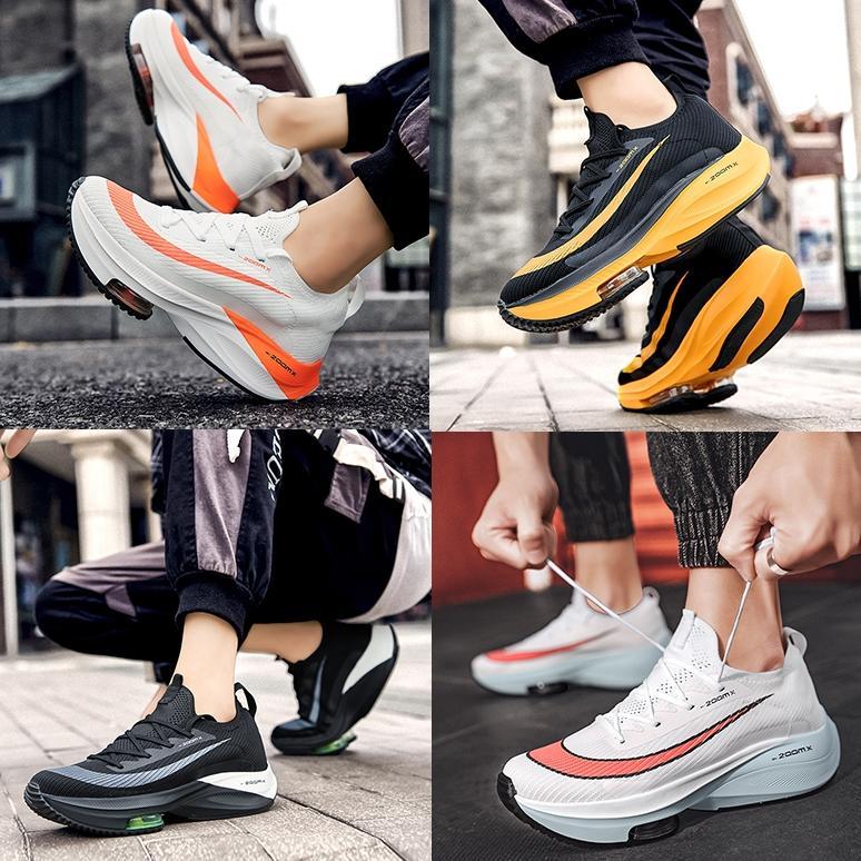hot sale size 37-44 sepatu running shoes pria zoom alphafly 2 alphafly 3 fitnes jogging shoes balck 