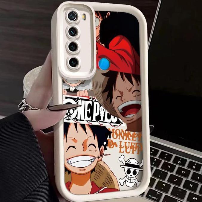 Casing Hp Xiaomi Redmi Note 8 Redmi Note 8T Redmi Note 8 Pro Case Nami cantik dan Luffy sarung HP po