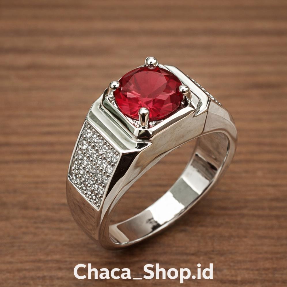 PROMO CINCIN PRIA BATU ALAM TERBARU CINCIN TITANIUM ELEGAN & KUAT | BATU AKIK FASHION MASKULIN
