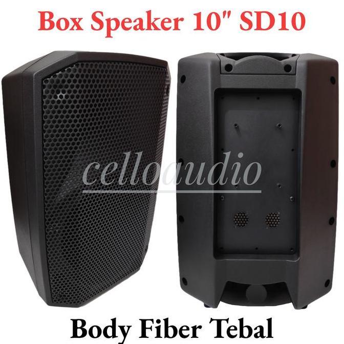 TERLARIS BOX SPEAKER 10 INCH TYPE SD10 (SATUAN) BOX KOSONG 10" SPEAKER