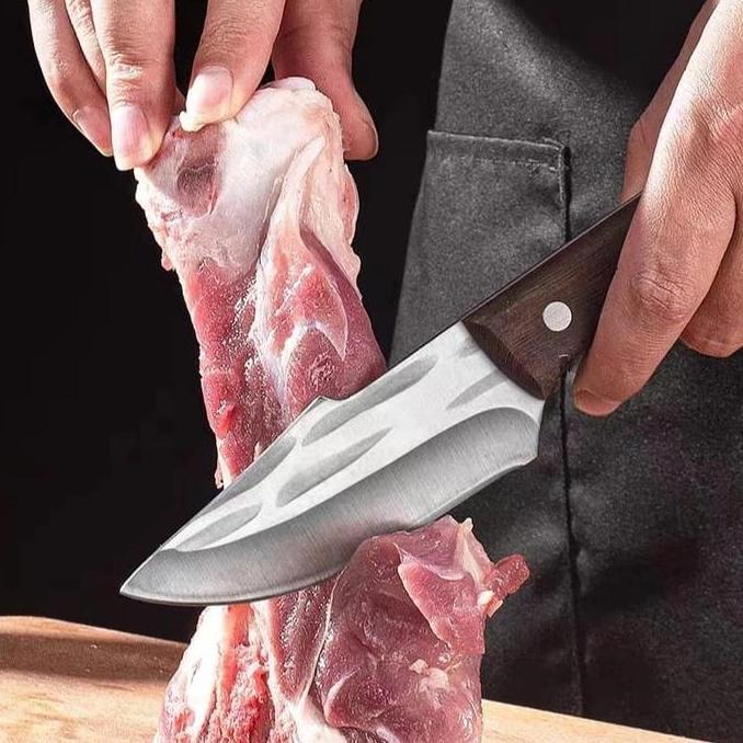 DUDLEY Pisau Survival Pisau Tulang Pisau Daging Tebal 1.5mm Pisau Survival