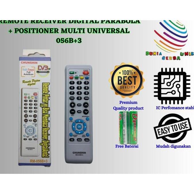 PHLOX REMOTE RECEIVER DIGITAL PARABOLA + POSITIONER MULTI UNIVERSAL