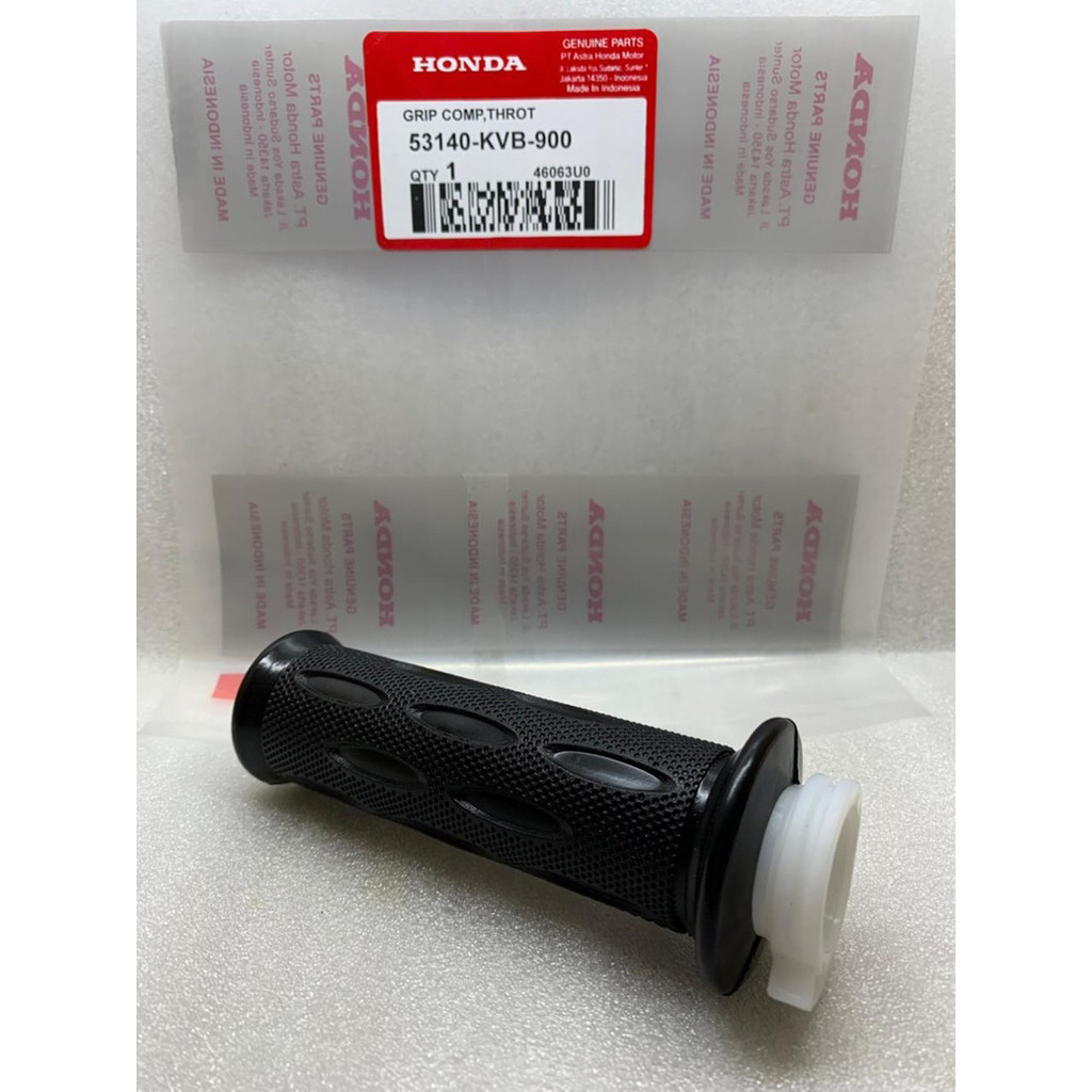 SEPASANG Hanfat handfat handgrip kanan kiri  Beat karbu-Vario karbu  53140-KVB-900 53166-KVB-900
