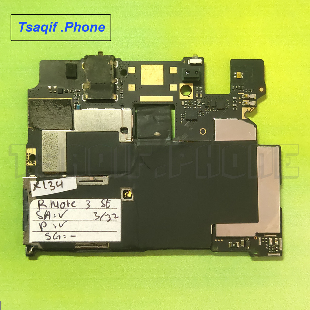 (X134) Mesin Xiaomi Redmi Note 3 SE Hidup Minus Cek Deskripsi