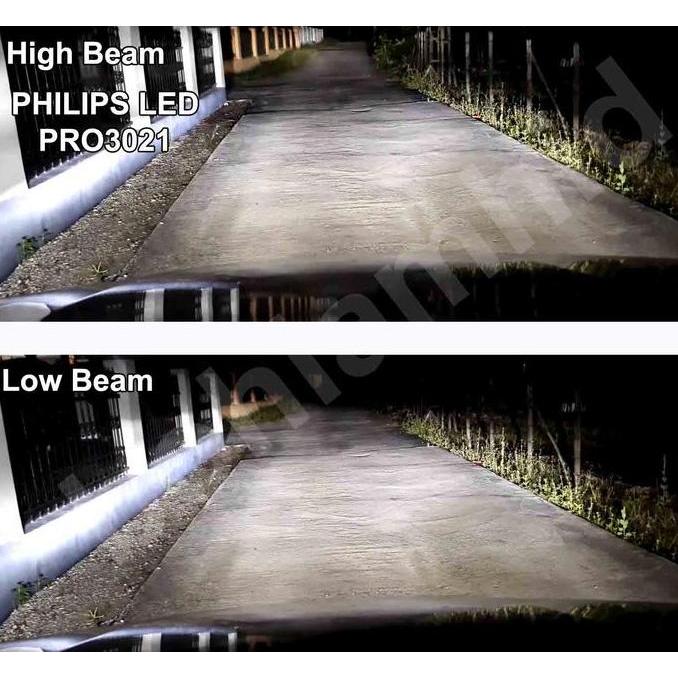Bohlam Lampu Mobil Philips Led Ultinon H16 6500K