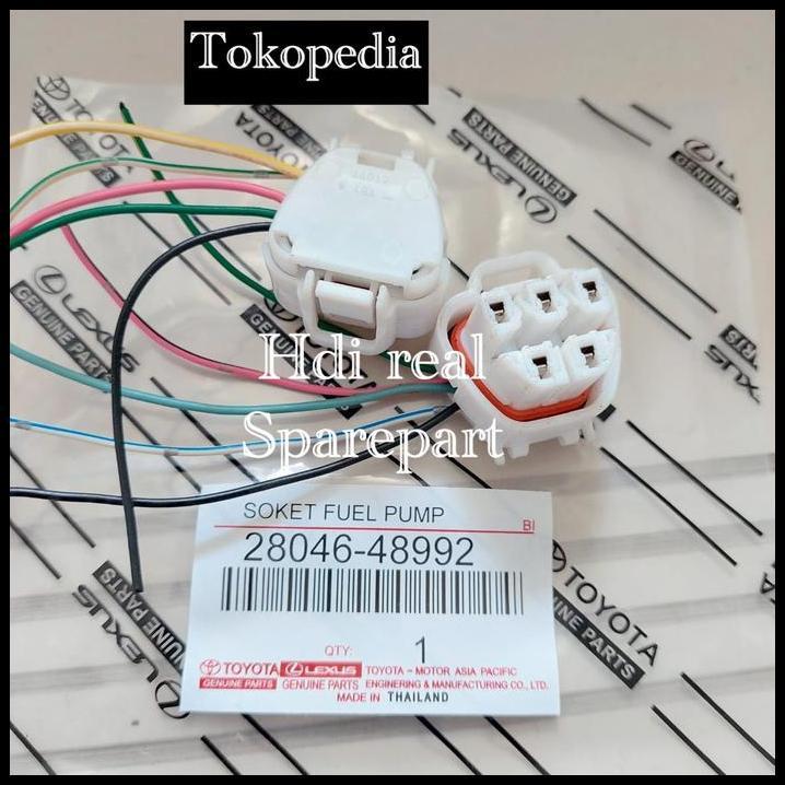 TERBARU KABEL SOKET FUEL PUMP BENSIN TOYOTA INNOVA ORI 