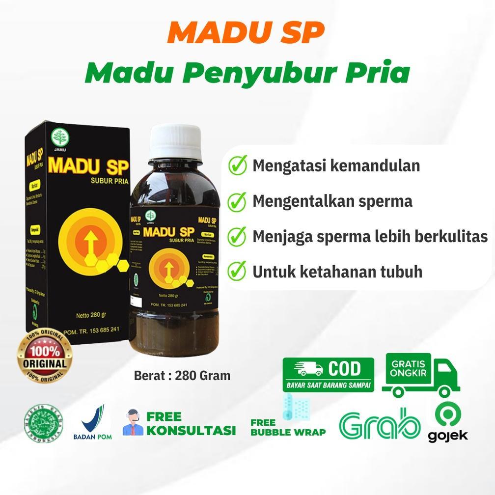 (Terbaru) Madu Subur Pria Sp Al Mabruroh Penyubur Kesuburan Pria Program Hamil Promil Pengental Sper