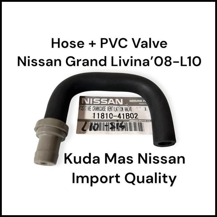 DISKON HOSE AIR/SELANG HAWA & PVC VALVE NISSAN GRAND LIVINA'08-' L10, IMPORT 