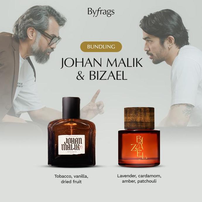 By Frags - Bundling Bold & Elegant Parfum Johan Malik & Bizael Terbaru !!!