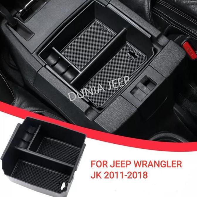 Kotak Armrest Storage Box Jeep Wrangler Rubicon Jk Forsale