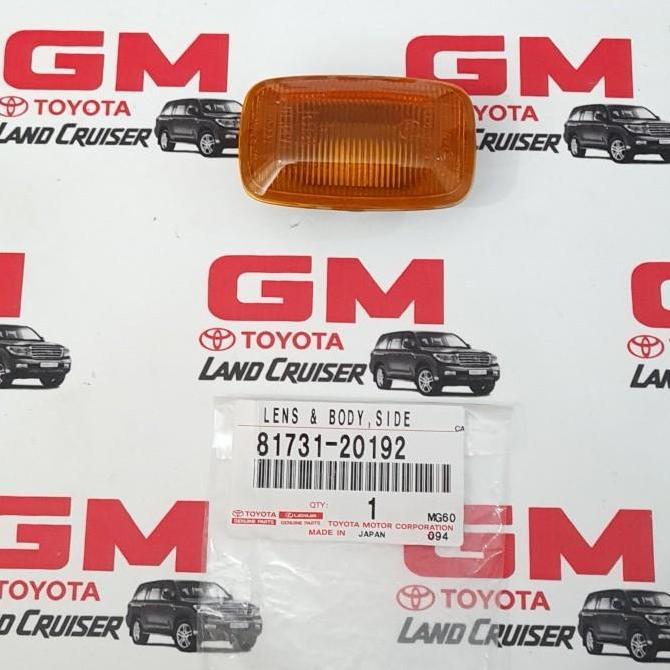 Lampu Sein Fender Vx100 Vx105 Cygnus Lx470 Bundera Land Cruiser 70 Reting Samping Mika Orisinil 8173