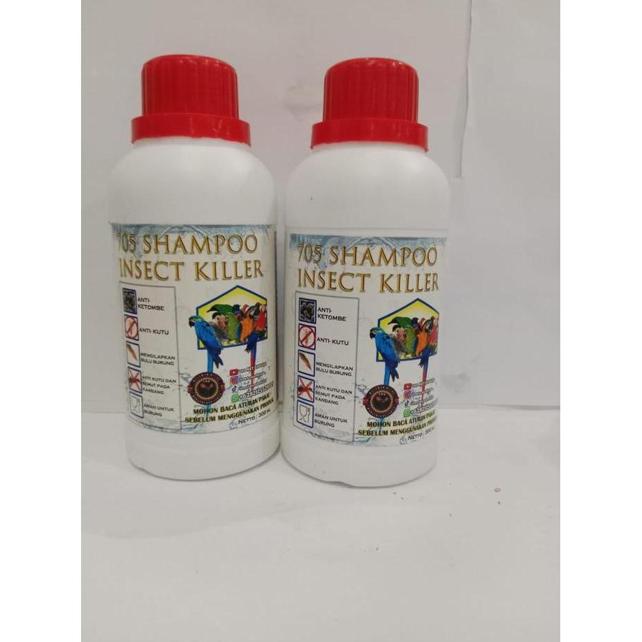 TERLARIS 705 shampo insect killer untuk semua burung best seller gratis ongkir
