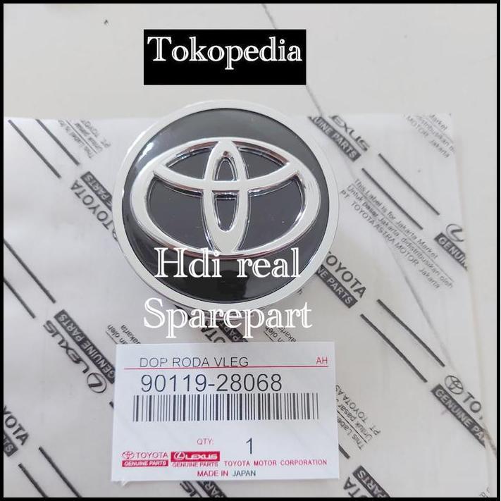 HOT DEAL DOP RODA TUTUP AS RODA VELG 6.2CM TOYOTA COROLLA CROSS ORI