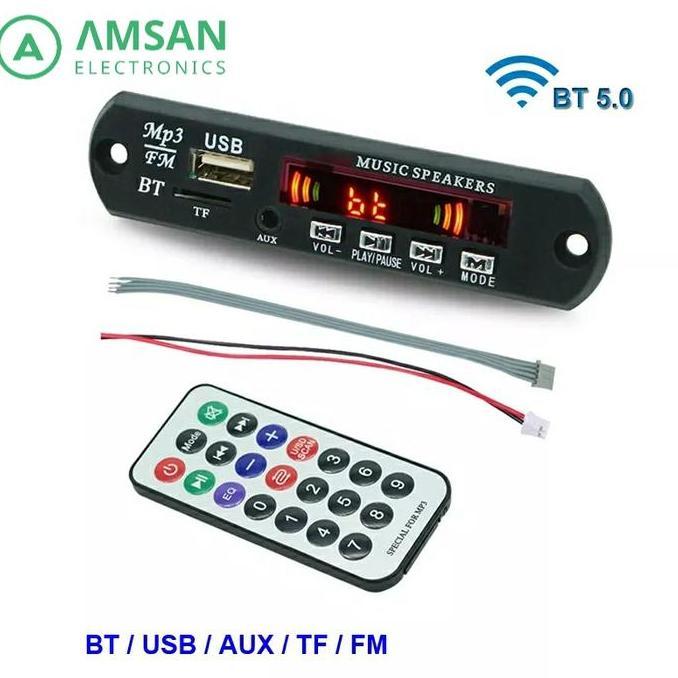 Bluetooth Mp3 Modul Digital Radio FM USB TF Music Player