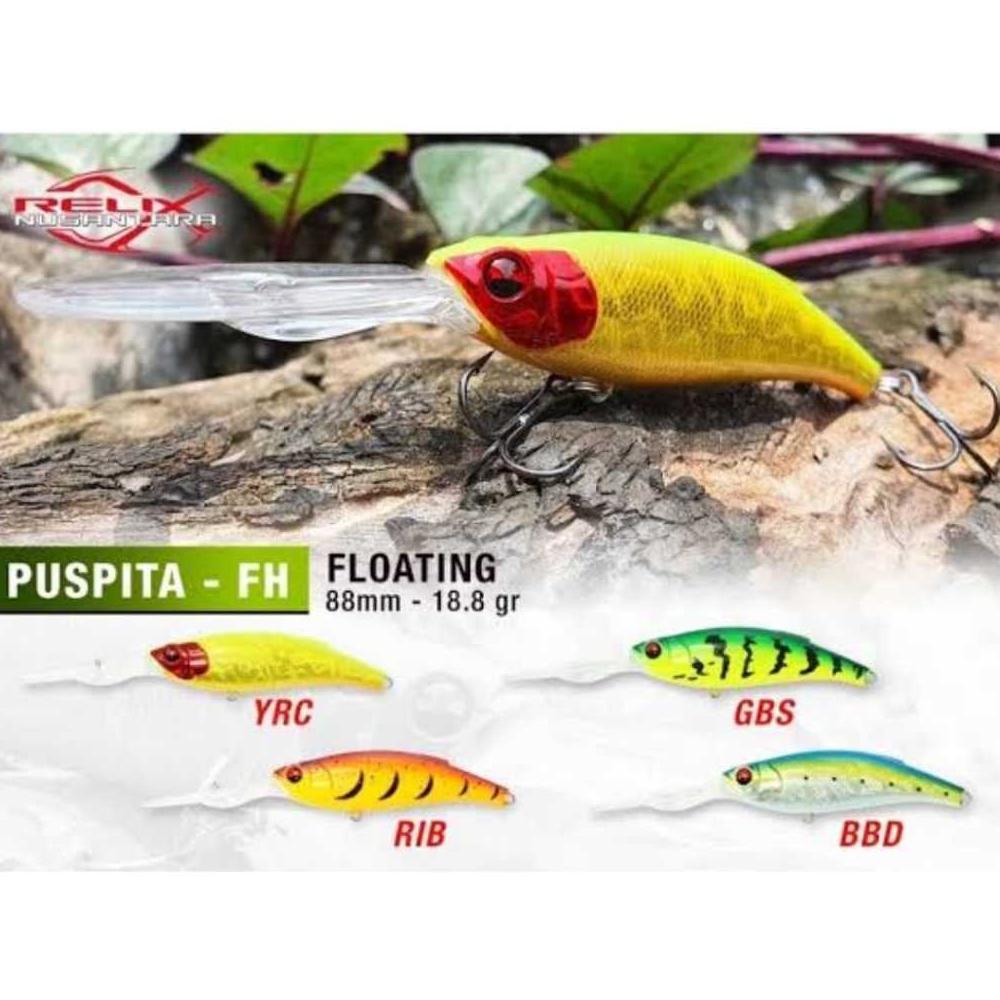 Lure Minnow Relix Nusantara Puspita-FH | Long Lip Minnow Diskon
