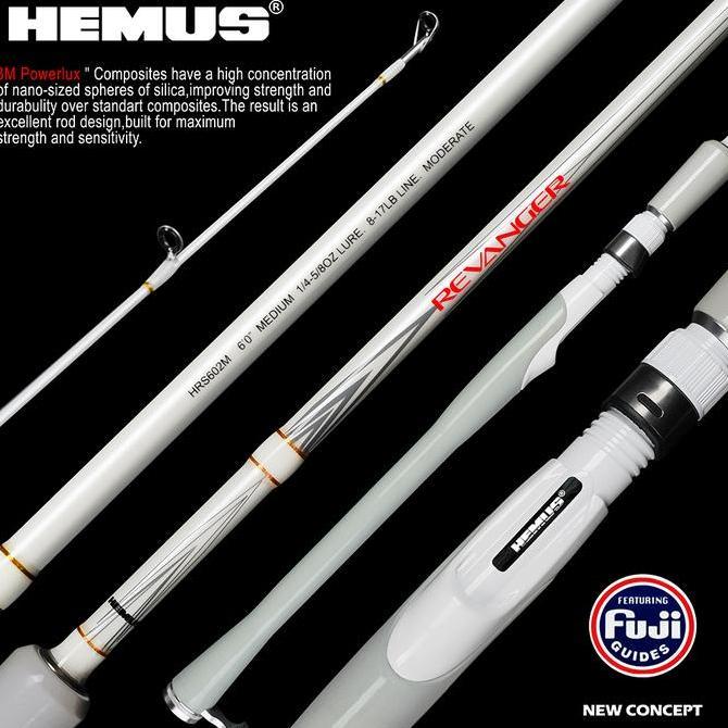 Joran Pancing HEMUS REVANGER 602M FUJI NEW CONCEPT
