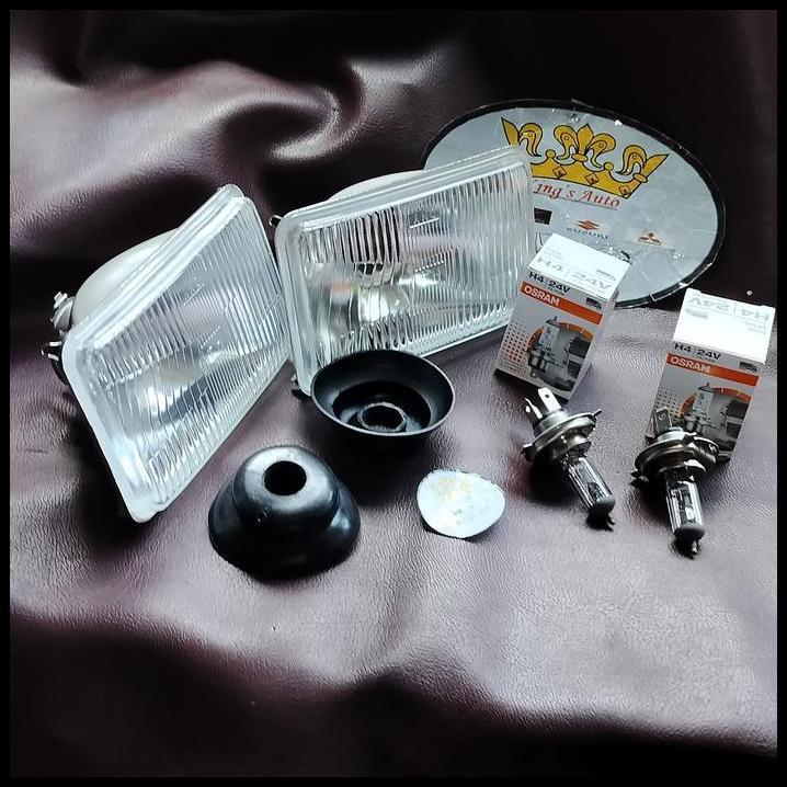 HOT DEAL LAMPU DEPAN ISUZU ELF NKR66 NKR58 24 VOLT 75/70 WATT (2 BUAH) 