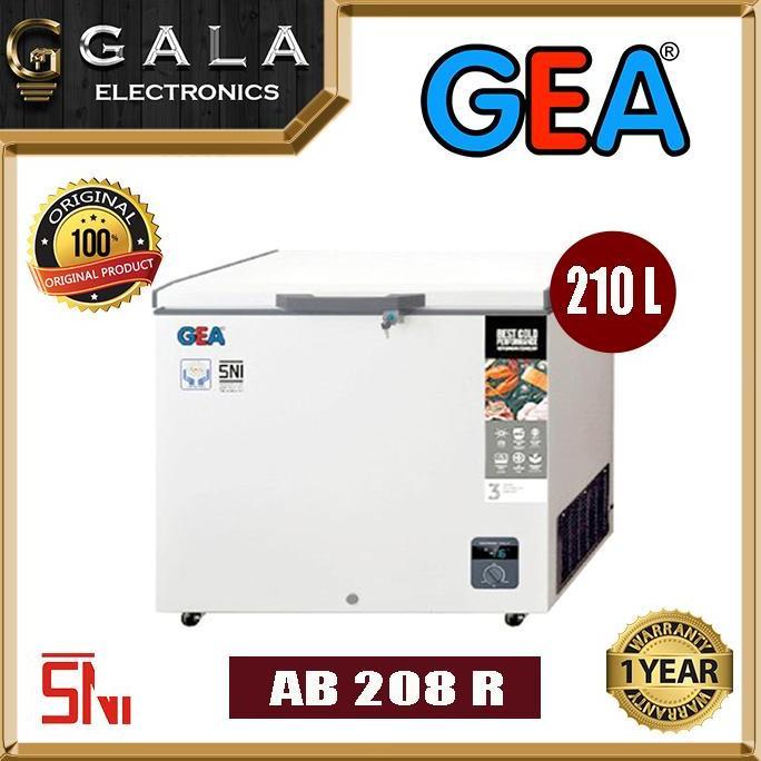 TERBARU - Chest Freezer Box Gea AB - 208 R 210 Liter