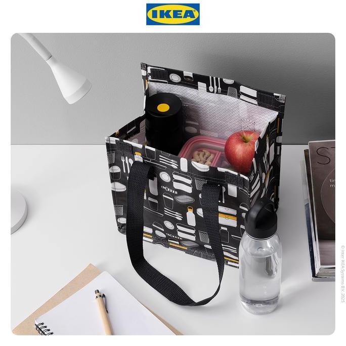 Pass- Ikea Fladdrig Tas Bekal / Makan Siang 25X16X27 Cm