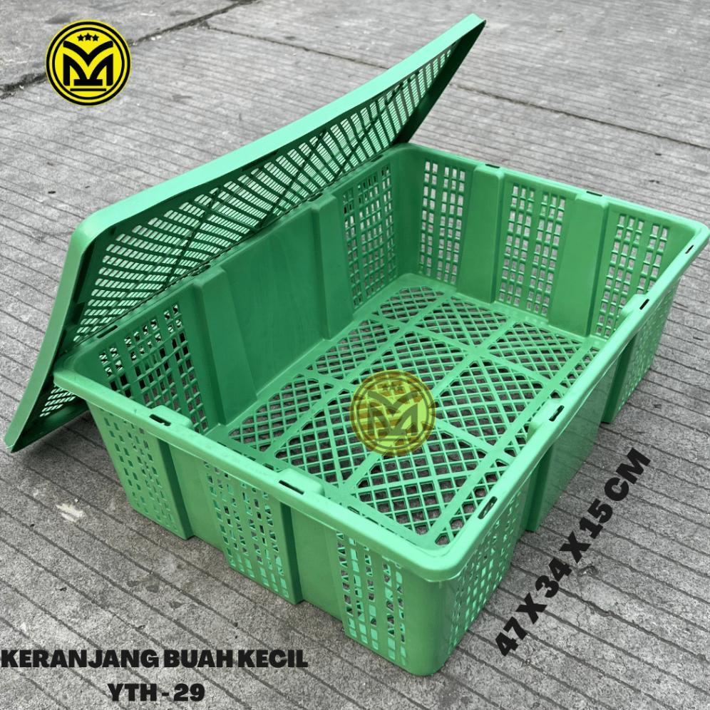 Keranjang Buah Yth 29 Krat Buah Kelengkeng Kontainer Industri Buah Plastik Box Buah Serbaguna Baru