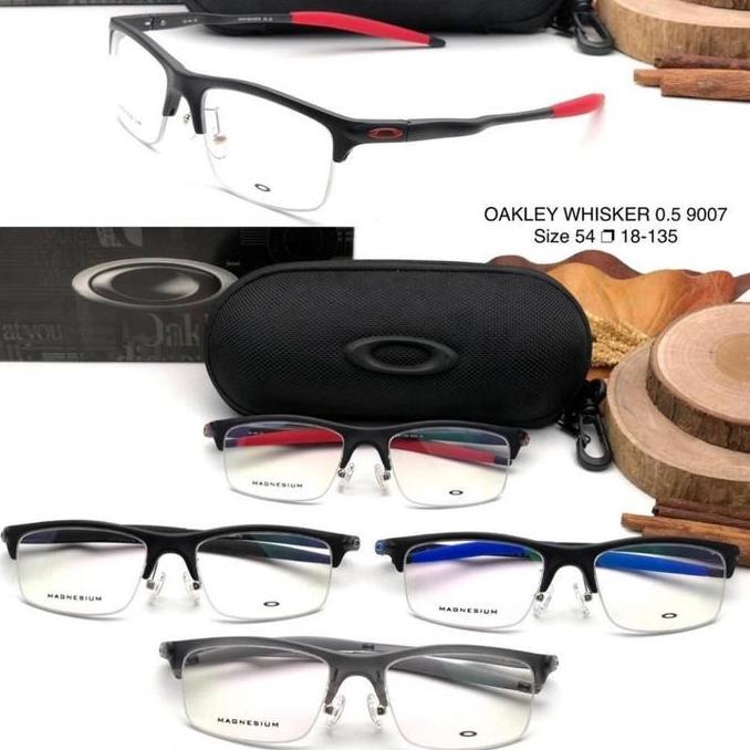 frame kacamata pria sporty adidas 004 half frame besar grade original