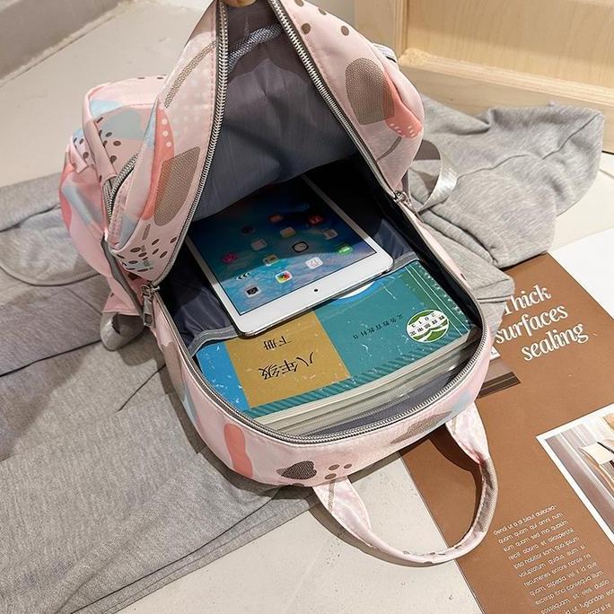 New Tas Ransel Wanita Fashion Free Gantungan 8452A 8452B Backpack Cewek