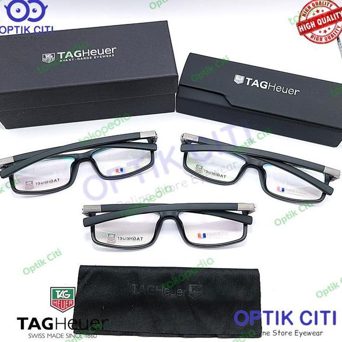 frame kacamata pria kotak sporty tag heure TH 0512 10448 Ada Pegas