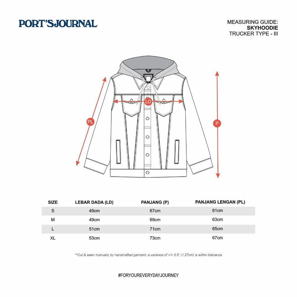 terbaru port replay jaket jeans pria denim hoodie type iii 13oz