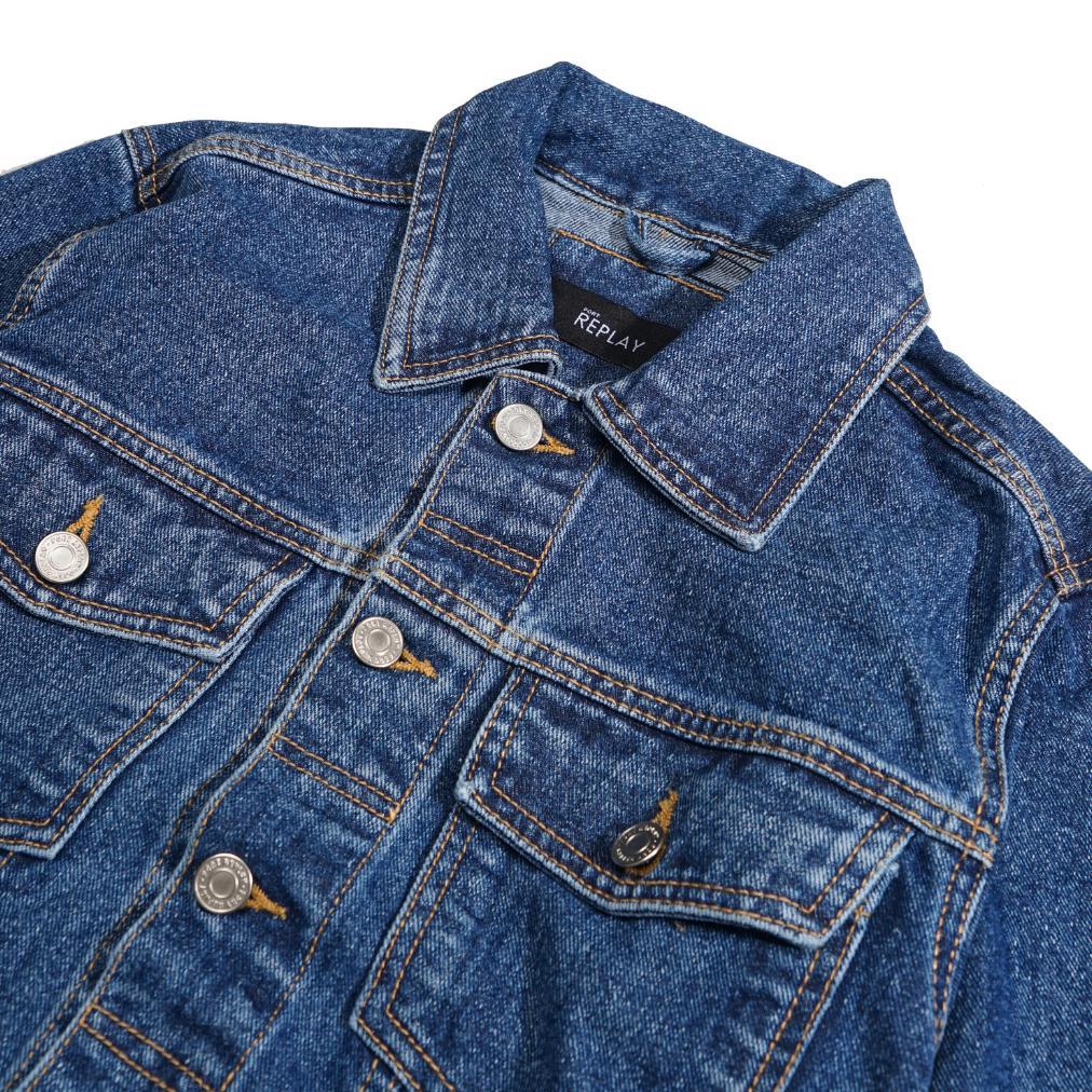 recommended port replay jaket jeans pria denim trucker rushland type iii 13oz