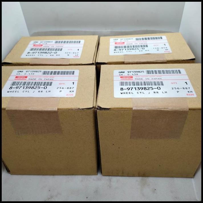 DISKON SPARE PART WHEEL CYL CYLINDER SET REAR BELAKANG ISUZU ELF NKR NMR 71 