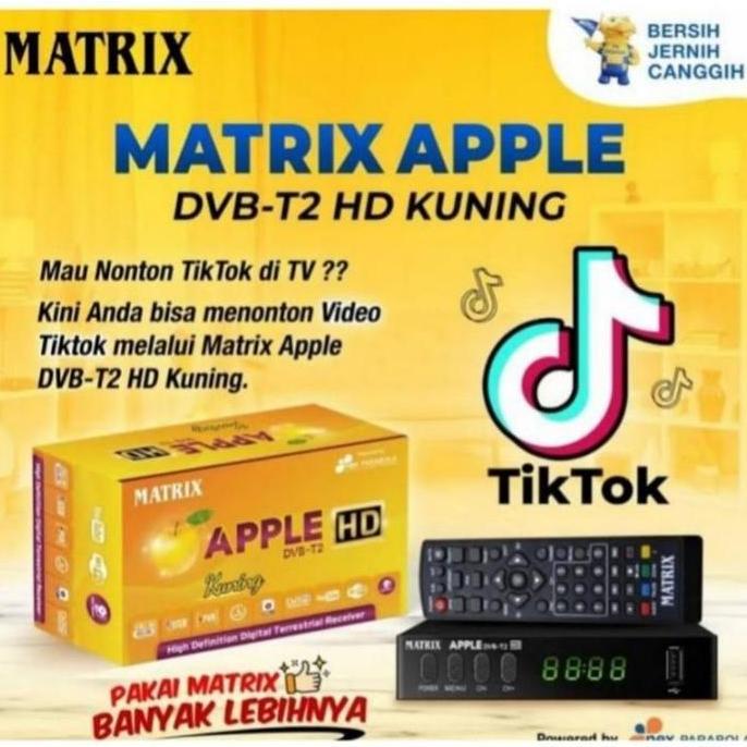 Set Top Box Digital MATRIX Full HD STB Penerima Siaran TV Digital SNI