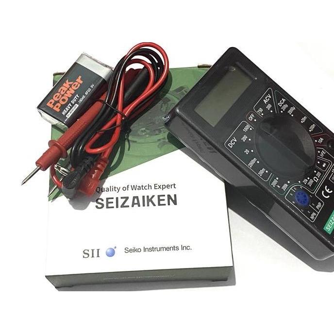 Alat Tes / Tester Baterai Digital Jam Tangan Seizaiken
