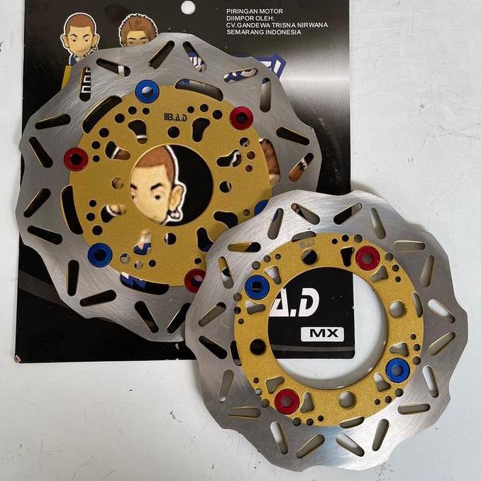 DISC PIRINGAN CAKRAM SET DEPAN BELAKANG STANDAR PNP JUPITER MX DOUBLE CAKRAM