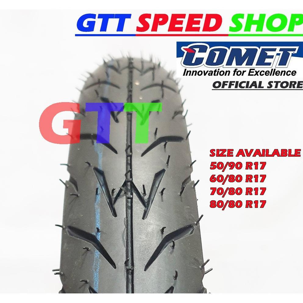 BAN LUAR TUBETIRE COMET M1 50/90 , 60/80 RING 17 , 70/80 , 80/80 RING 17