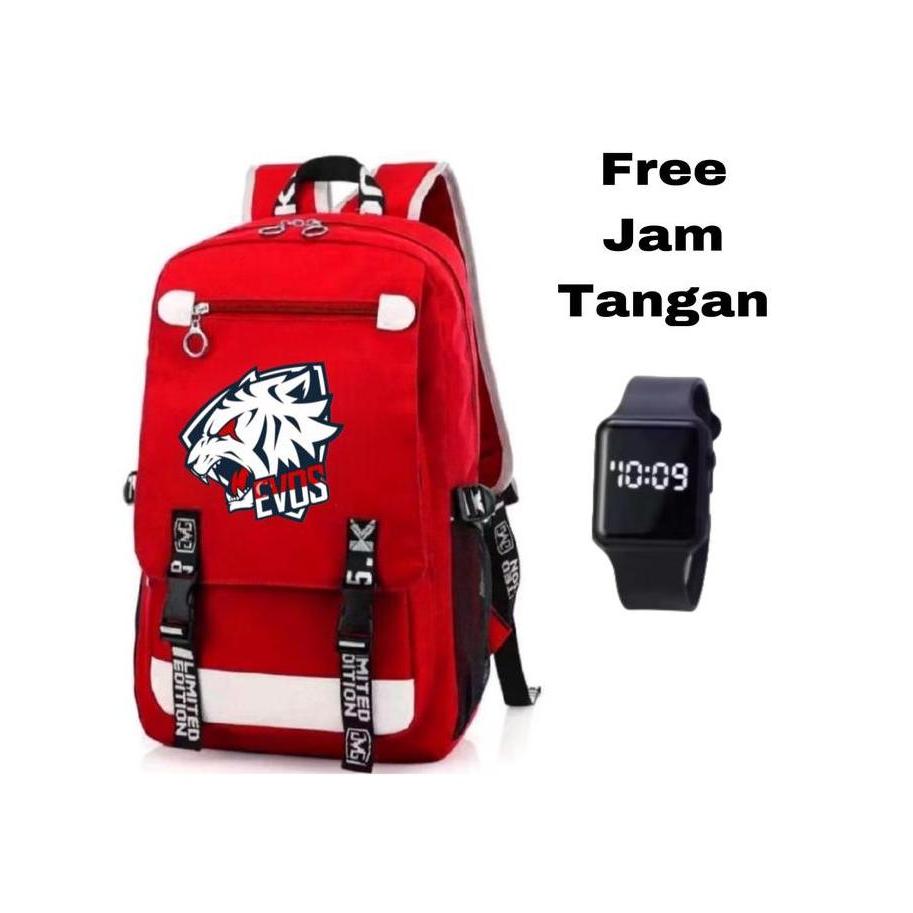 TAS EVOS - TAS ANAK GAMBAR EVOS - TAS RANSEL EVOS - TAS ANAK SD EVOS - TAS ANAK TK KARAKTER EVOS - T