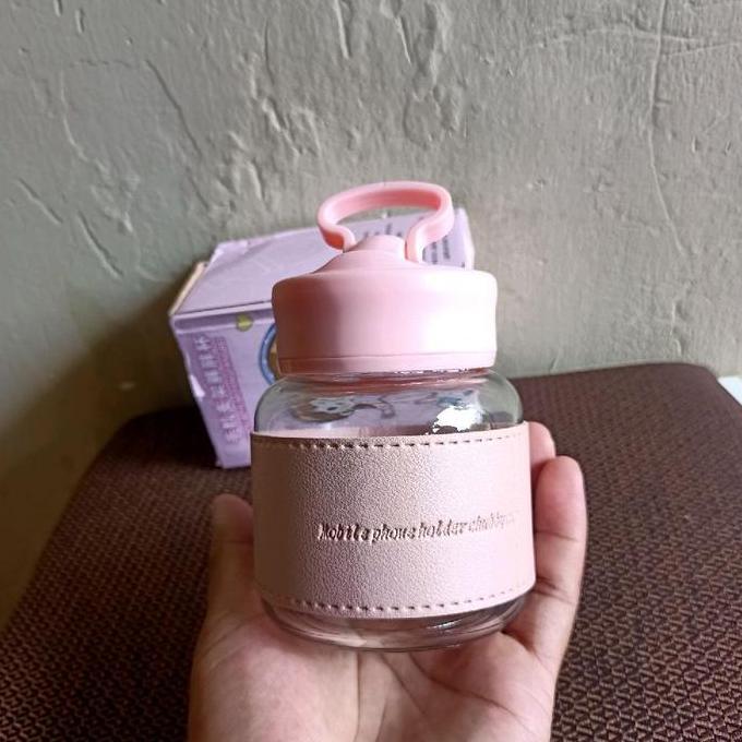 ISI 50PCS BISA CETAK NAMA BOTOL MINI LUCU ESTETIK BISA SENDERAN HP BAHAN KACA BERVARIAN WARNA KEMASA