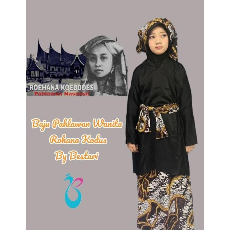 Best Seller Bestari / Baju Pahlawan Anak  Rohana Kudus  Minangkabau / Baju Pahlawan Wanita