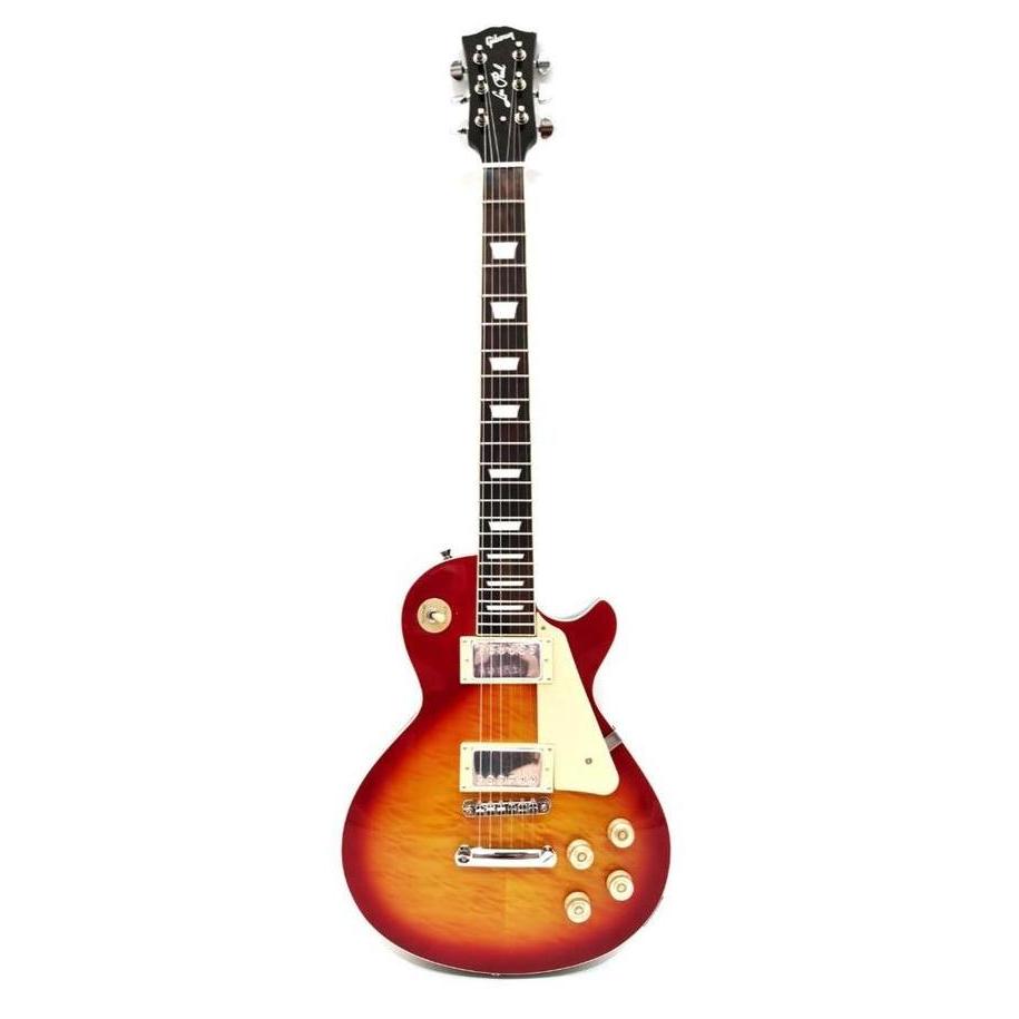 Gitar Elektrik Merk Gibson Les Paul Warna Sunbrust Cherry LesPaul TM