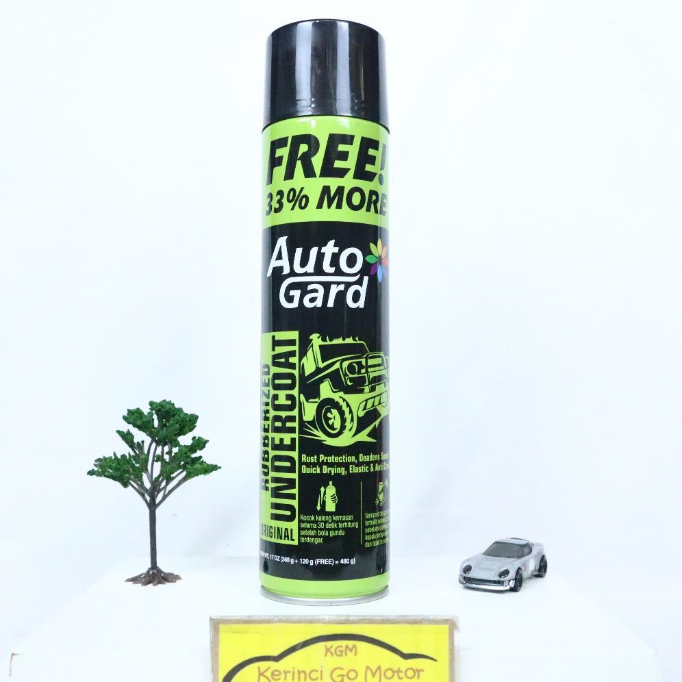 NEW AutoGard Rubberized UnderCoat Original Black 480gr Cat Pelapis Anti Karat Peredam Suara Mobil Mo