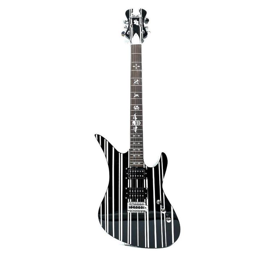 Gitar Elektrik Schecter Synyster Gates Avenged Black Tas Kabel Jack TM