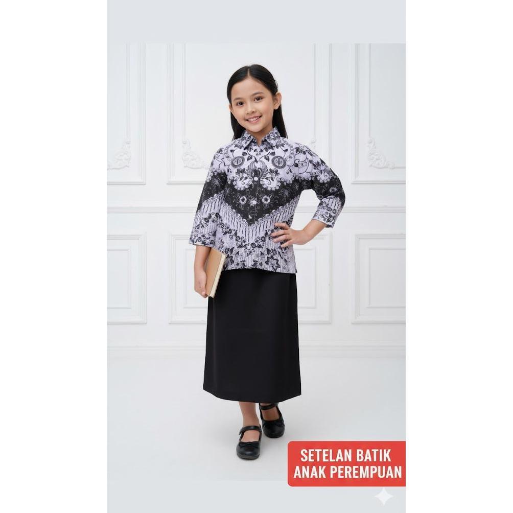 Free Ongkir Kostum Profesi Anak Baju Batik Guru Anak Laki-Laki Dan Perempuan Tk Sd