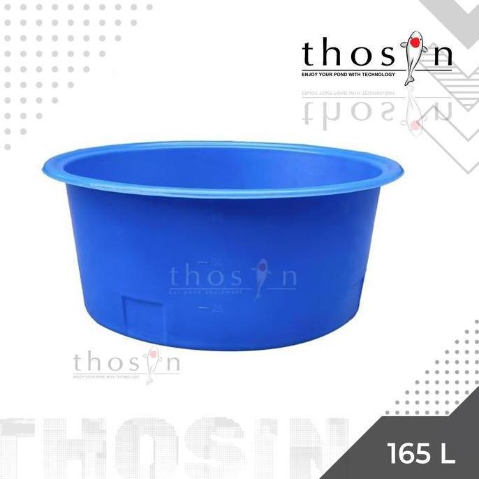 TERLARIS BAK IKAN BULAT ORINAL MATALA KOI VIEWING BOWLS 165 L LITER D80 CM