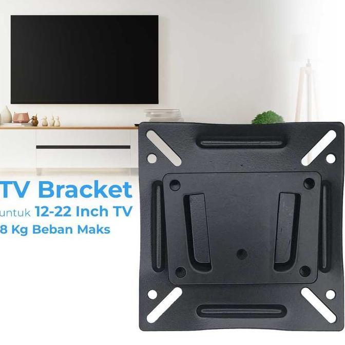 TERLARIS BRACKET TV BRAKET MONITOR PC KOMPUTER BREKET COMPUTER 12 13 14 15 16 17 18 19 20 21 22 INCH