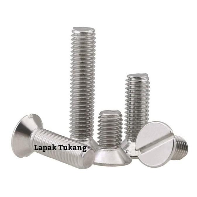 Baut M2X5 Minus Jf Baut Obeng Min M 2X5 Stainless 304 Countersunk M2 Murah