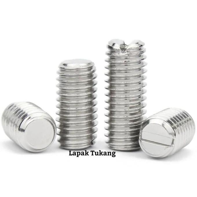 Baut Tanam M2.5X5 Obeng Minus M2.5 Stainless 304 Ready