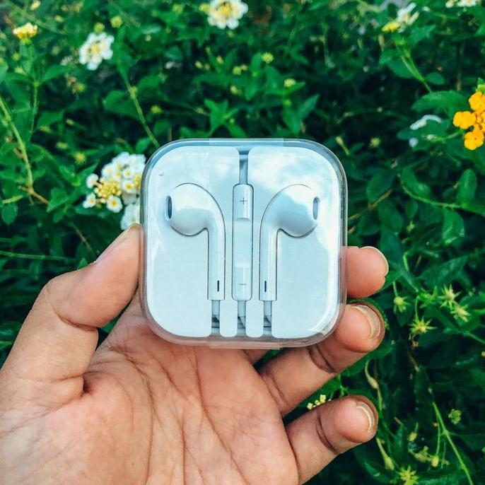Headset Earpods Copotan Iphone 12 13 Mini Pro Max Original Apple Ibox