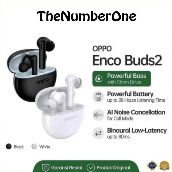 Oppo Enco Buds 2 Original Garansi Resmi Oppo 1 Tahun