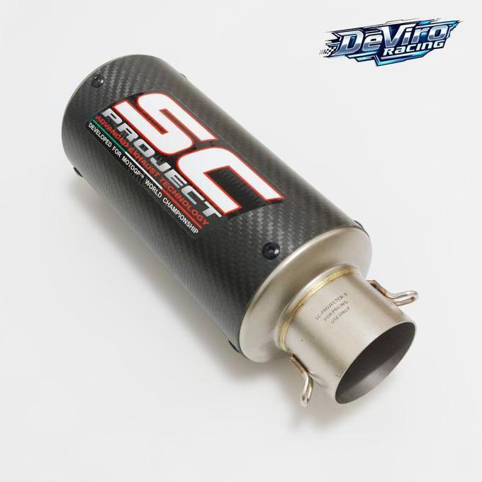 Knalpot SC-Project CR-T Carbon Import FS XSR 155 CB150X Vixion CB150R
